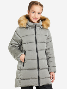 Куртка утепленная для девочек Reima Lunta, Серый, размер 152