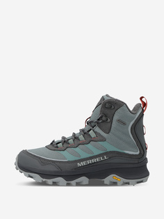 Ботинки утепленные женские Merrell Moab Speed Thermo Mid WP, Серый, размер 36