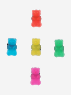 Украшение для обуви Crocs Jibbitz Candy Bear, Мультицвет, размер Без размера