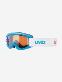 Маска горнолыжная детская Uvex Snowy Pro, Голубой, размер Без размера