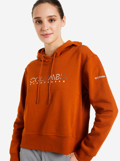 Худи женская Columbia Lodge Hoodie, Коричневый, размер 52-54