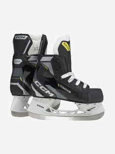 Коньки хоккейные детские CCM Tacks AS-580 YTH, Черный, размер 25