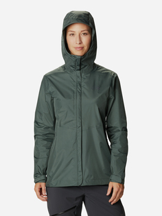Куртка мембранная женская Mountain Hardwear Acadia Jacket, Зеленый, размер 44