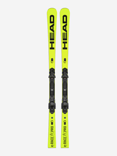 Горные лыжи Head Wc Rebels E-Race PRo WCR 14 + Head Freeflex 14 GW Brake 85, Желтый, размер 170