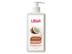 Гель для душа Uber с маслом кокоса 400ml UBR021