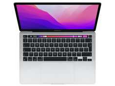 Ноутбук APPLE MacBook Pro 13 (2022) (Английская раскладка клавиатуры) Silver (Apple M2/8192Mb/256Gb SSD/Wi-Fi/Bluetooth/Cam/13.3/2560x1664/Mac OS)