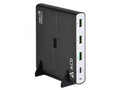 Зарядное устройство ACD 4xUSB 1PD + 3QC ACD-P904U-V1B