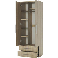 Шкаф комбинированный с ящиками Шарм-Дизайн Мелодия МКЯ-22 80х60 дуб сонома