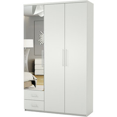Шкаф трехдверный Шарм-Дизайн Комфорт МКЯ-32/1 90х60 с зеркалами, белый