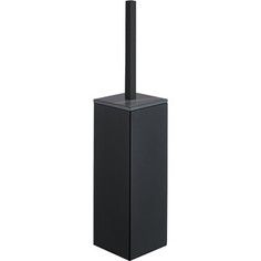 Ершик для унитаза IDDIS On-X вставка из черного камня, черный матовый (ONXBL01i47)