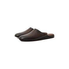 Кожаные домашние туфли Santoni