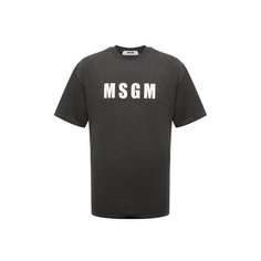 Хлопковая футболка MSGM