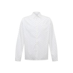 Хлопковая рубашка Prada