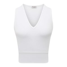 Хлопковый топ Brunello Cucinelli