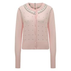 Кардиган из шерсти и кашемира Miu Miu
