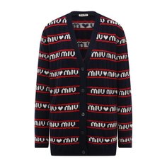 Шерстяной кардиган Miu Miu