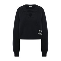 Кашемировый пуловер Miu Miu