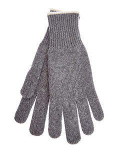 Кашемировые перчатки с меланжевым эффектом Brunello Cucinelli