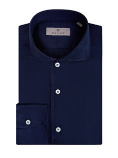 Рубашка в стиле casual из плотного хлопка Canali