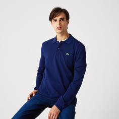 Поло Lacoste Classic fit с длинным рукавом