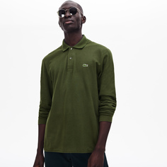 Поло Lacoste Classic fit с длинным рукавом