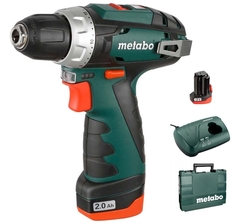 Акк. безударная дрель-шуруповерт Metabo PowerMaxx BS Basic 600080500