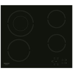 Встраиваемая варочная панель электрическая Hotpoint-Ariston HR 629 C Black