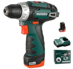 Акк. безударная дрель-шуруповерт METABO PowerMaxx BS (600984000)