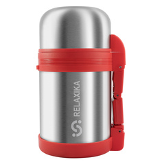Термос универсальный Relaxika 201 (0,8 литра), стальной (R201.800.1)