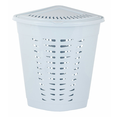 Корзина для белья Альтернатива голубая М1365 Alternativa