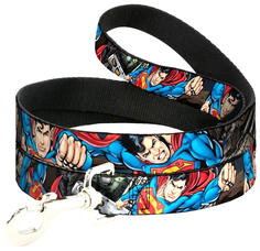 Поводок для собак Buckle-Down CDL-WJL025 Герой метрополиса, мультицвет, 120 см