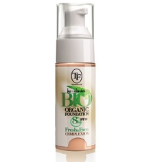 Тональный крем TRIUMPH BIO ORGANIC FOUNDATION, увлажняющий, защита SPF10, 04 "Бежевый" TF Cosmetics