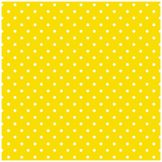 Салфетки бумажные Plushe Желтый горошек 2 слоя 33х33 см 15 штук
