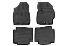 Коврики 3D в салон для TOYOTA Sienta (II) (2WD) 2015- Компактвэн, П.Р., 4шт. (полиуретан) Element