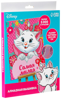Алмазная мозаика для детей Самая милая Коты аристократы Disney