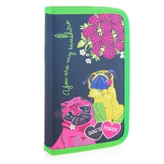 Centrum Мопсы в малине 19х11 см на молнии 1 отделение полиэстер