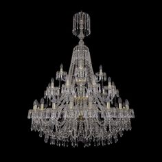 Хрустальная люстра 1403/20+10+5/400/XL-160/3d G Bohemia Ivele Crystal