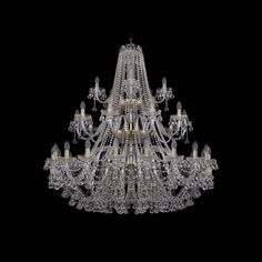 Хрустальная люстра 1409/20+10+5/460/3d G Bohemia Ivele Crystal