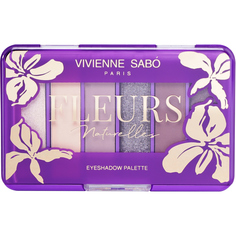 Палетка теней для век Vivienne Sabo Fleurs naturelles, тон 03 IRIS