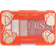 Палетка теней для век Vivienne Sabo Fleurs naturelles, тон 02 TULIPE