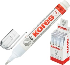 Корректирующие ручки Kores 10 мл, Metal Tip, металлический наконечник Korres