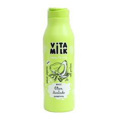 Шампунь для волос, VitaMilk, мусс, олива и авокадо, 400 мл Vita&Milk