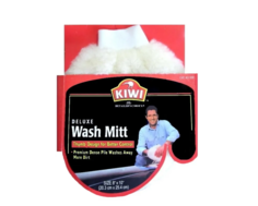 Рукавица KIWI Deluxe Wash Mitt для мойки и полировки авто из овчины