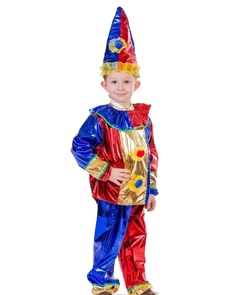 Карнавалия Клоун, рост 134 см, текстиль