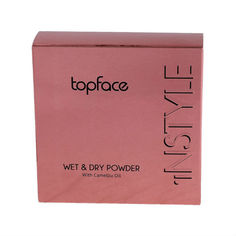 Пудра TopFace Instyle Wet & Dry компактная тон 001