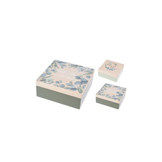 Коробка с крышкой Home Collection Flora Флора маленькая, 148х148х65 мм