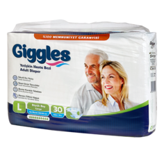 Подгузники для взрослых GIGGLES Jumbo Adalt Diaper р. L 30 шт.