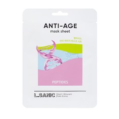 Антивозрастная тканевая маска Lsanic с пептидамиPeptides Anti-Age Mask Sheet L’Sanic