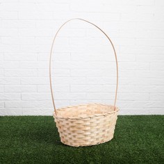 Корзины плетеная, бамбук, натуральный цвет No Brand