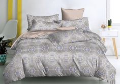 Постельное белье "Cleo" Pure Cotton из поплина "арт: PCM-218"; 1.5 (размер)